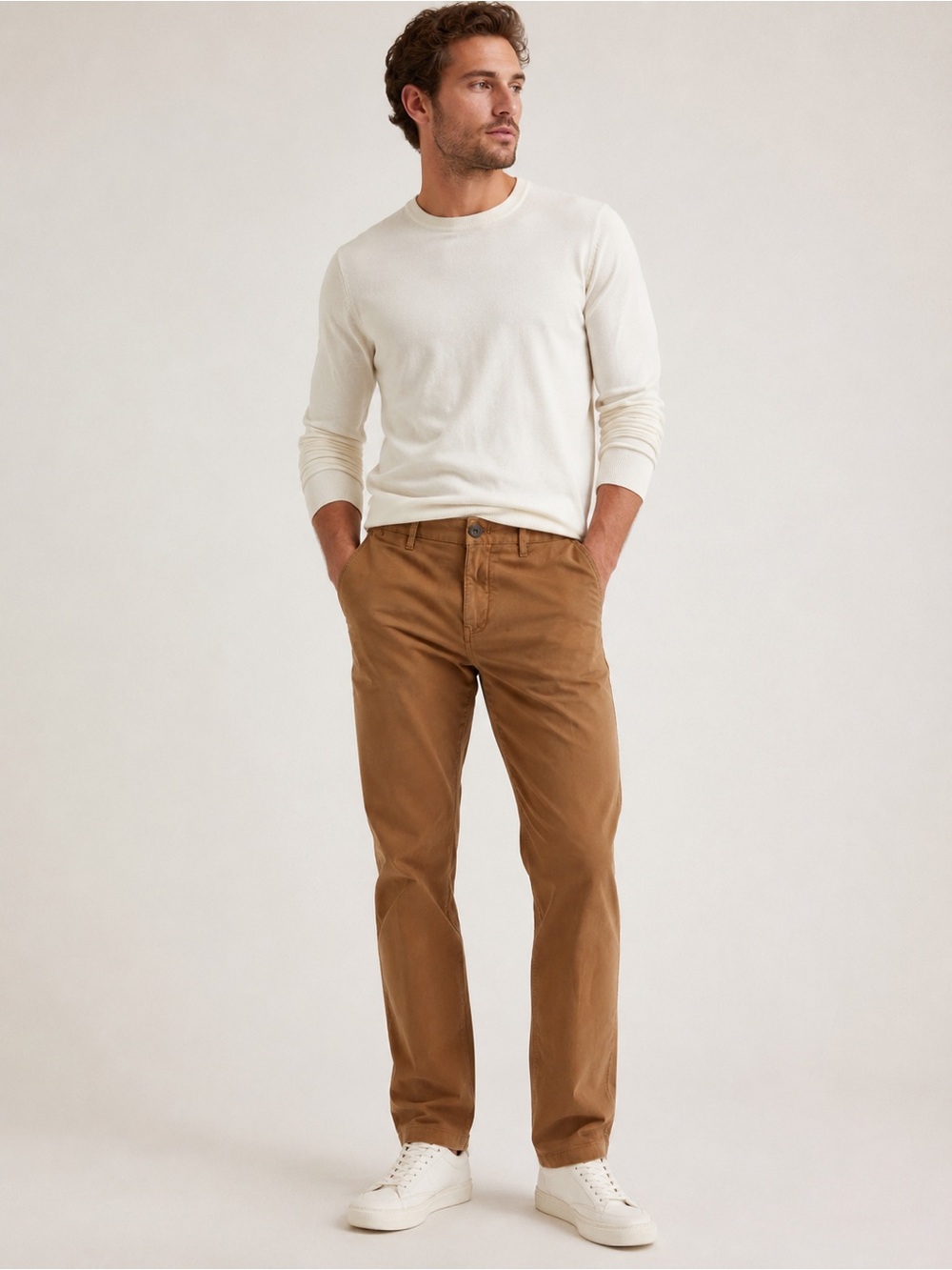 Gaastra Zeilmaker Brown Stretch Chino Pants Men’s 34